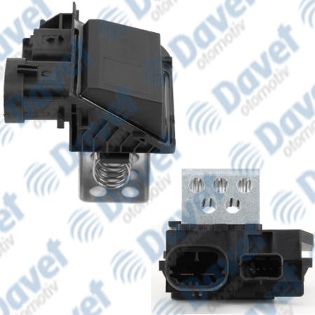 ERL E9673999880 Fan Kumanda Rezistansi C4-C1-107-C4 Picasso-Partner Ii-Berlingo Ii-206-307-C4 1.6hdi